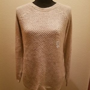 NWT So women's crew neck sweater